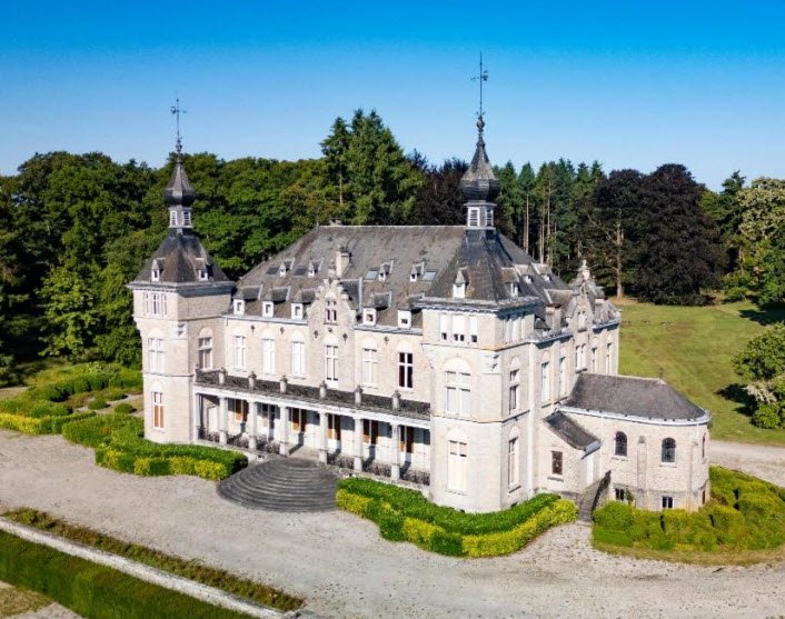 Castle of Presles, Aiseau-Presles, Belgium, Belgium